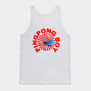 Ping-Pong Boy - Sports Team Pingpong Player Tank Top